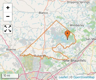 Area schools map